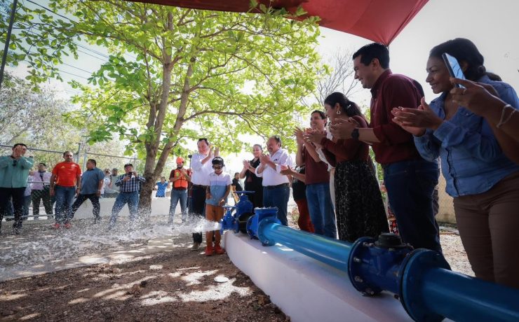 AGUA YA: Mejora histórica del servicio de agua potable para familias del sur de Mérida
