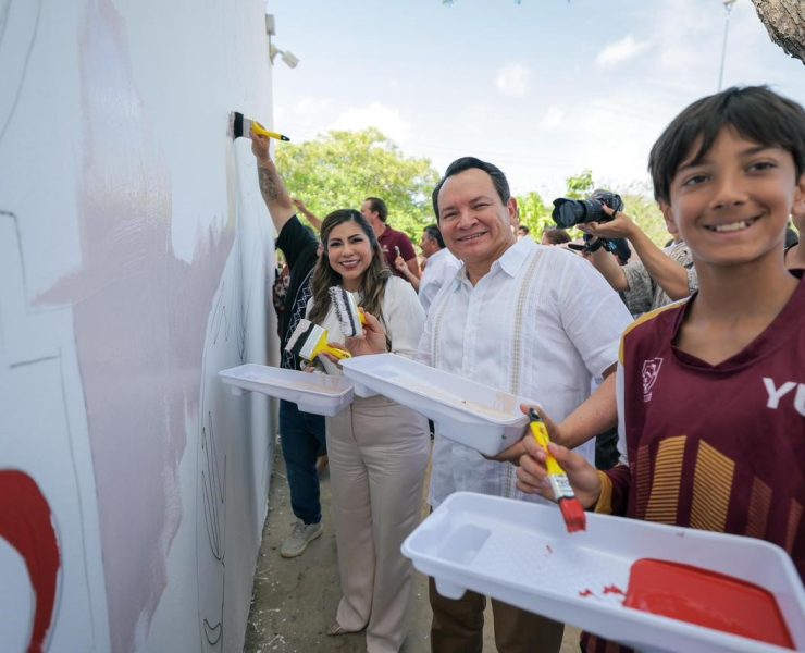 “Murales Mundialistas” transforman espacios públicos en todo Yucatán