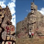 Restauración urgente Monumento a la Patria tras 8M en Mérida