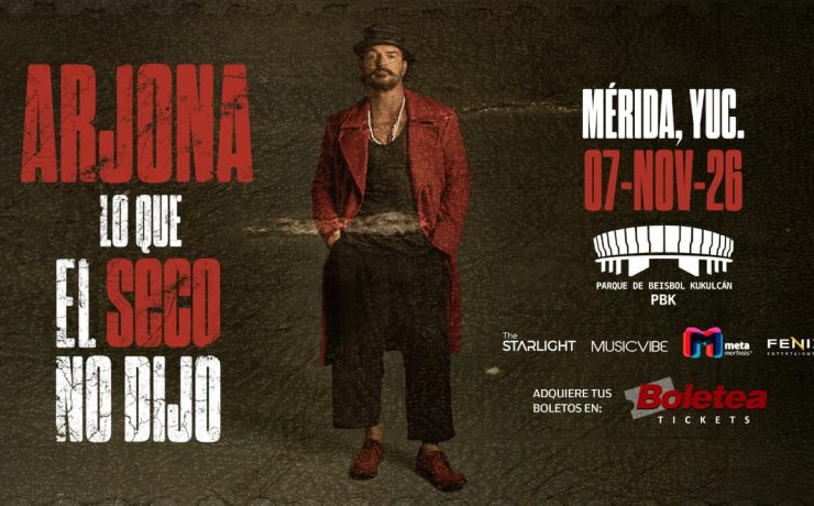 Ricardo Arjona arrancará en Mérida su nueva gira “Lo que el Seco no dijo