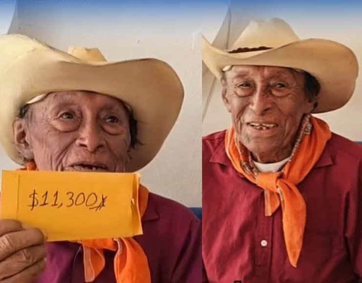Abuelito recupera esperanza tras perder su pensión en Yucatán