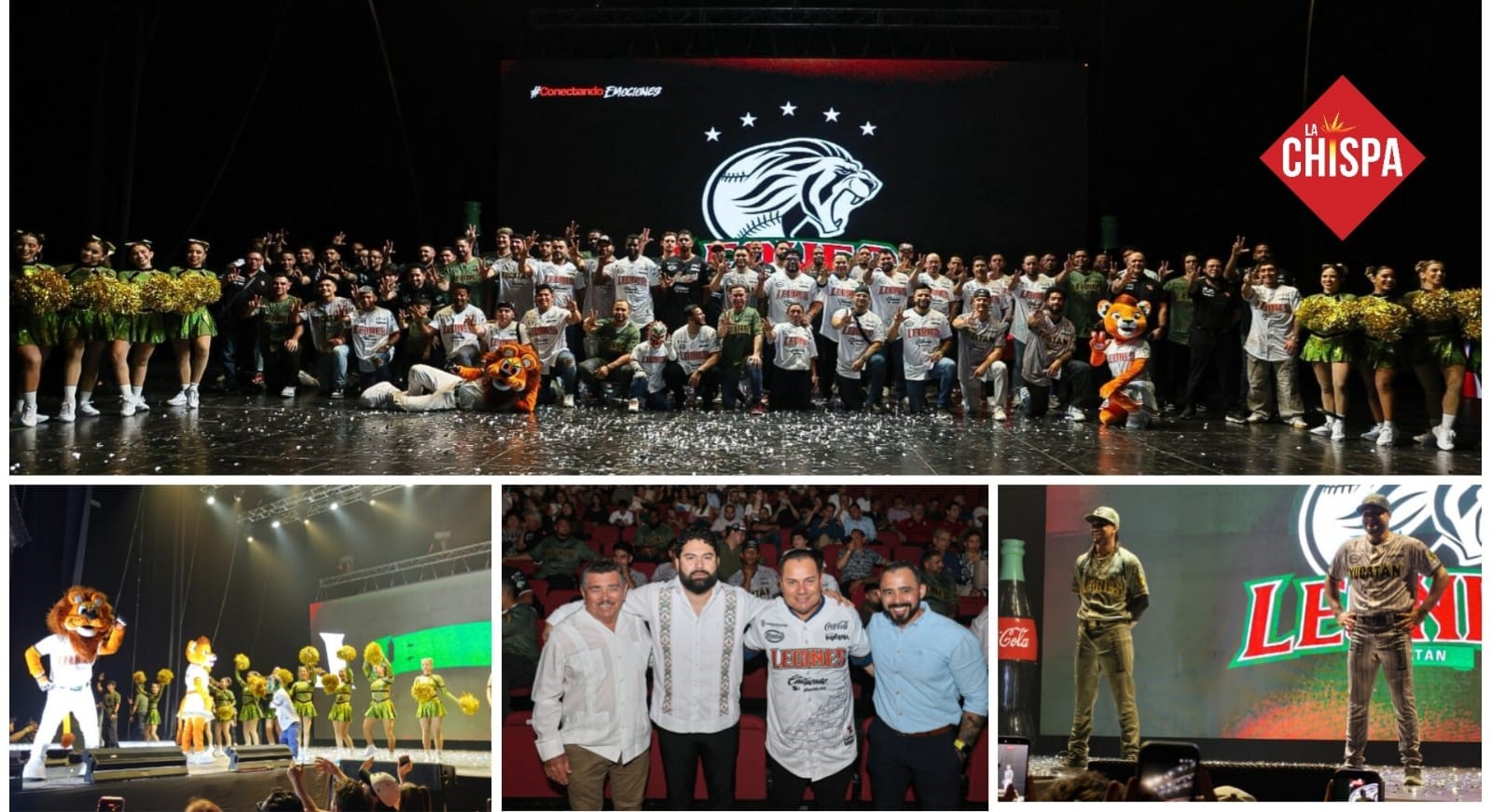 ¡Ruge la emoción! Leones de Yucatán revelan oficialmente su equipo y temporada 2026.