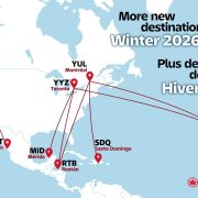 Air Canada lanza nuevos destinos para invierno Roatán, Santo Domingo, Mérida y Mazatlán