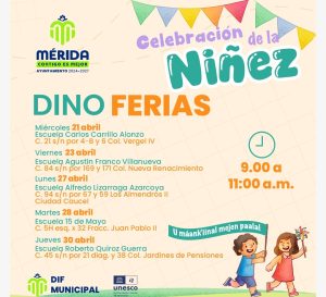 Las Dino Ferias también serán parte, de la celebración a los reyes del hogar.