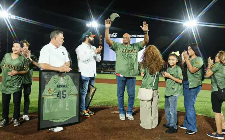 José Vargas entra a la historia Leones de Yucatán retiran el número 45