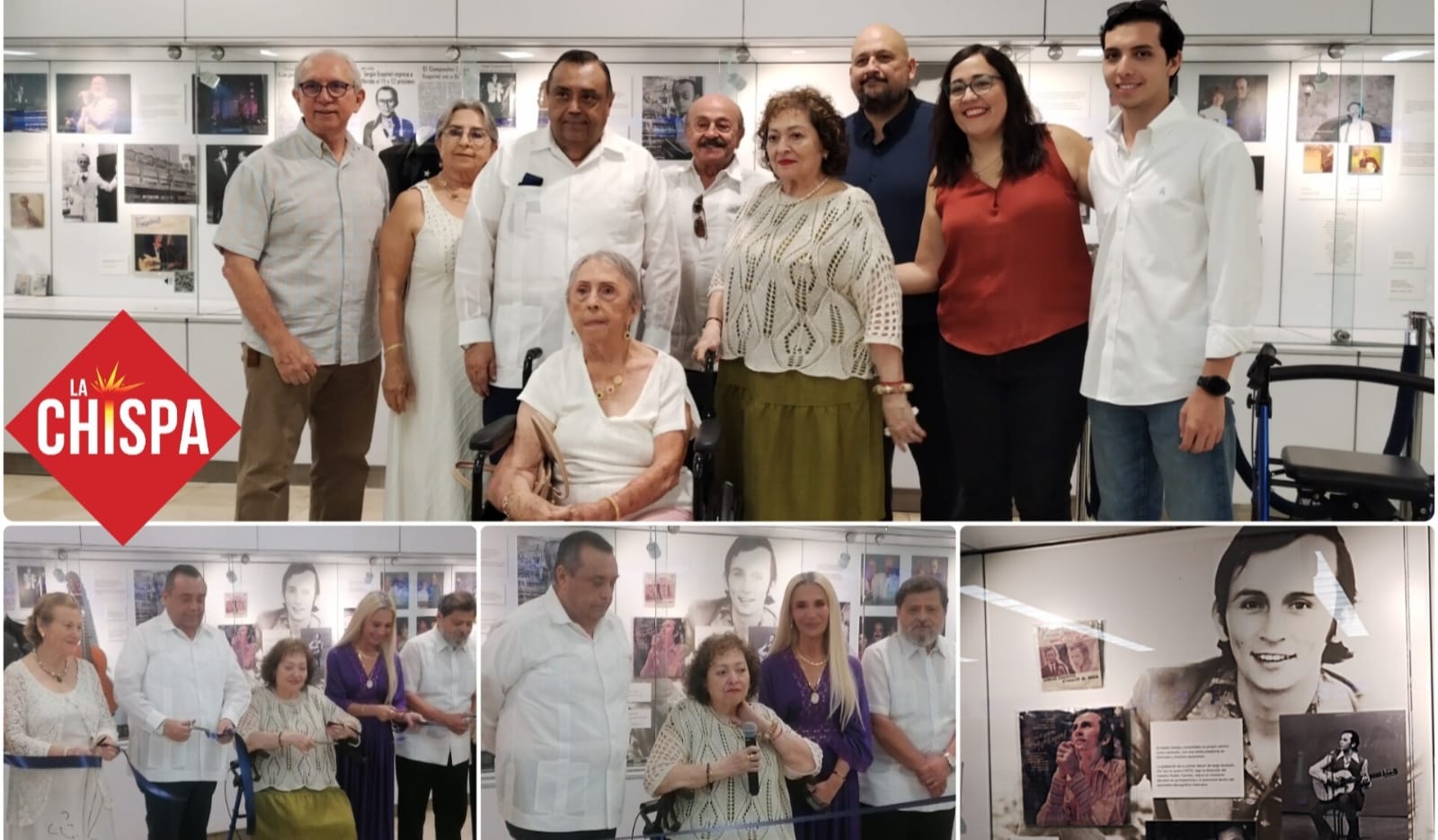 Legado eterno a Sergio Esquivel la galería del Aeropuerto Mérida lleva el nombre