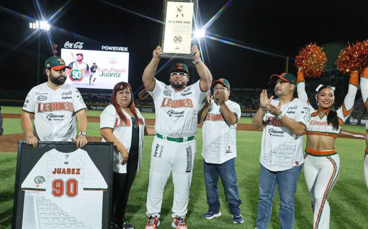 Pepón Juárez se vuelve eterno: Leones de Yucatán retiran su icónico 90