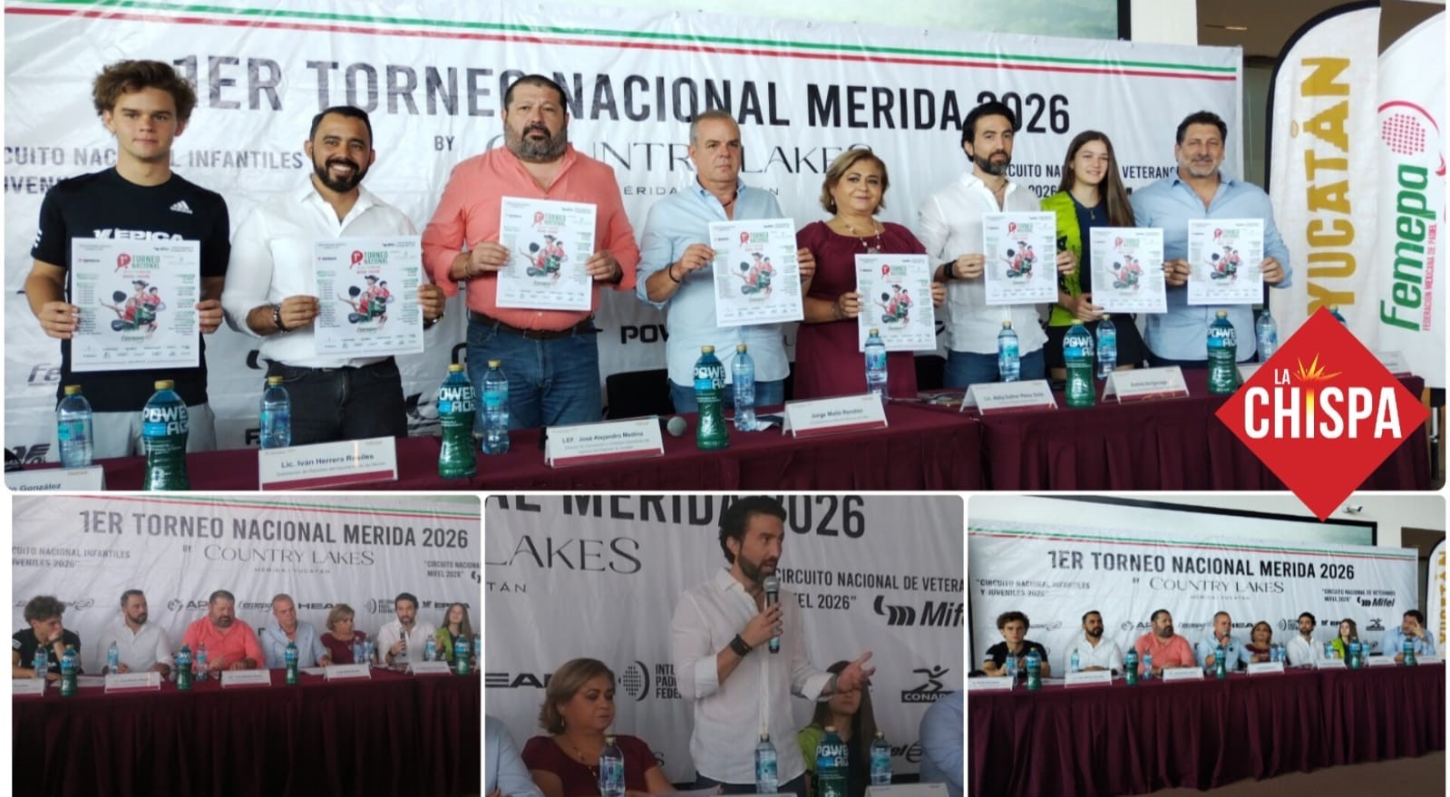 Llega a Mérida el Nacional de Pádel 2026 del 14 al 17 de mayo