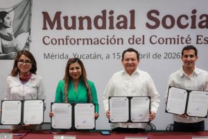Yucatán se unió al Mundial Social 2026 y apuesta por el deporte como herramienta de paz para transformar comunidades.