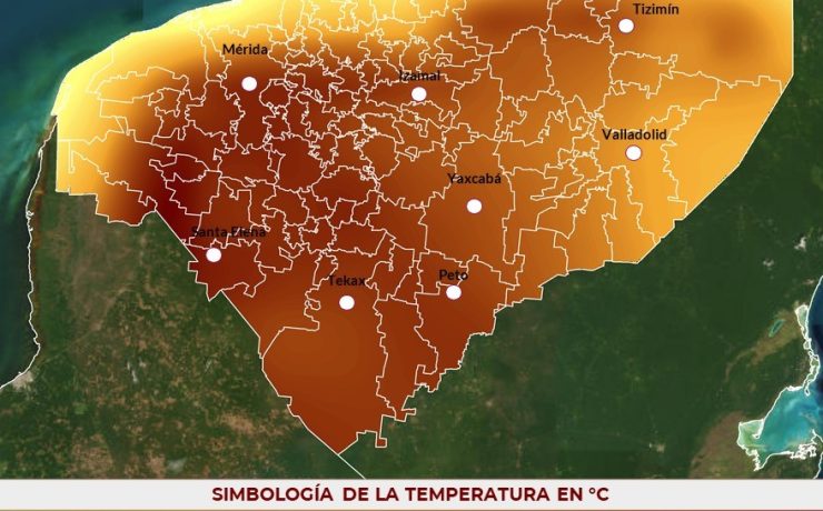 ¡Alerta extrema! Yucatán enfrentará calor sofocante de 40°C