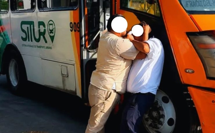 Conductores del transporte público protagonizan una riña en el norte de Mérida y la ATY activa protocolos tras el incidente