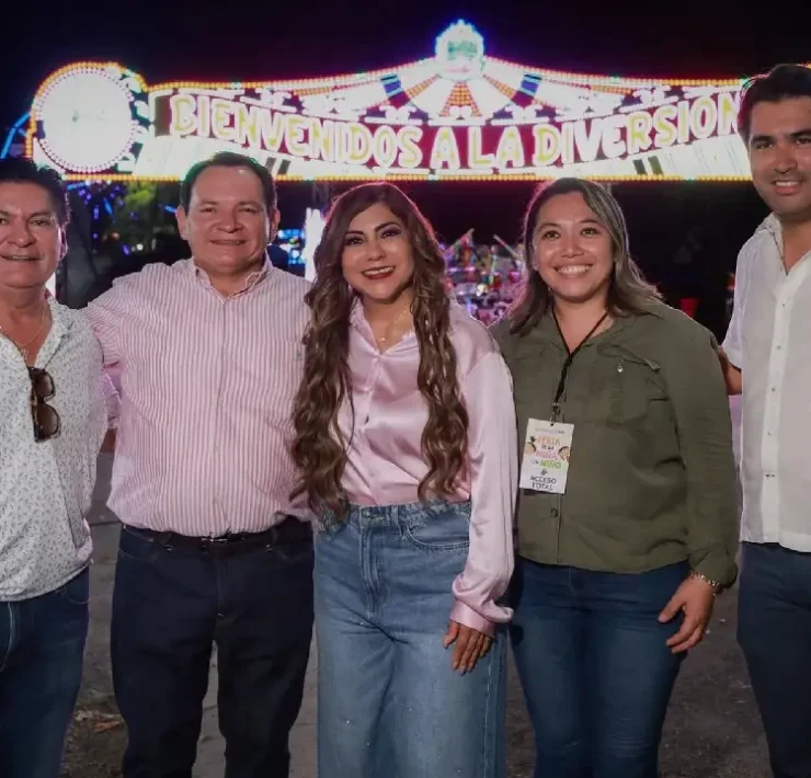 Familias disfrutan de la Feria en Xmatkuil con diversión gratuita