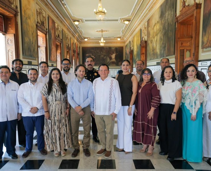 Gobernador de Yucatán se reúne con oficial de ONU-DH en México