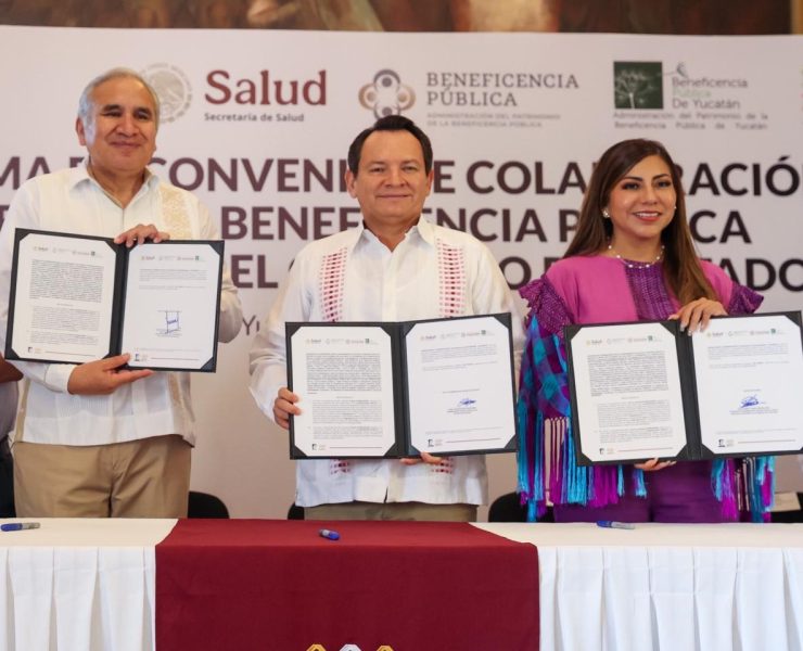 Gobierno de Yucatán y Beneficencia Pública amplían apoyos médicos y funcionales para familias yucatecas