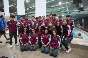La delegación yucateca sigue haciendo historia en la natación dentro de la Olimpiada Nacional CONADE 2026, aportando importantes medallas para el estado.