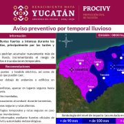Prevén lluvias fuertes en Yucatán durante próximos días: ¡Alerta Total!