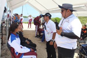 Las duplas yucatecas buscaron avanzar a las finales durante la intensa jornada en la pista de remo y canotaje de Progreso.