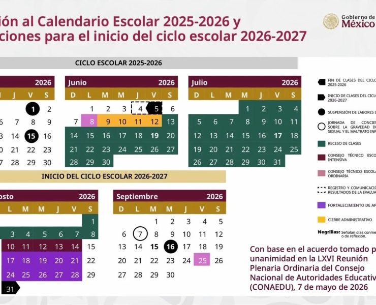 ¡Cambio Escolar! Yucatán ajusta calendario escolar 2025-2026 por el calor