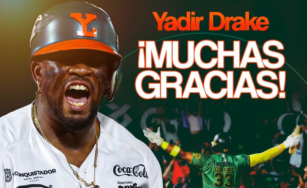 ¡Gracias por rugir con el corazón! Yadir Drake deja un legado eterno en Yucatán