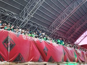 Miles de aficionados se reunieron en la Unidad Deportiva Inalámbrica para alentar a la Selección Mexicana y celebrar en familia el triunfo sobre Corea del Sur durante la gran fiesta del fútbol internacional.