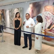 Inauguración de la exposición número 581 fortalece la oferta cultural del aeropuerto