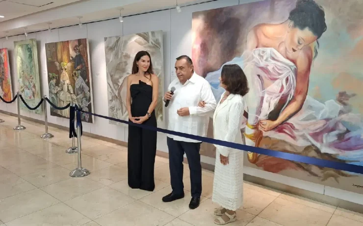 Inauguración de la exposición número 581 fortalece la oferta cultural del aeropuerto