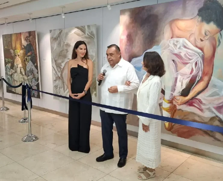Inauguración de la exposición número 581 fortalece la oferta cultural del aeropuerto
