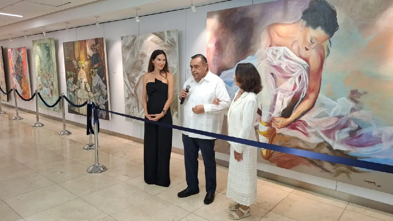 Inauguración de la exposición número 581 fortalece la oferta cultural del aeropuerto