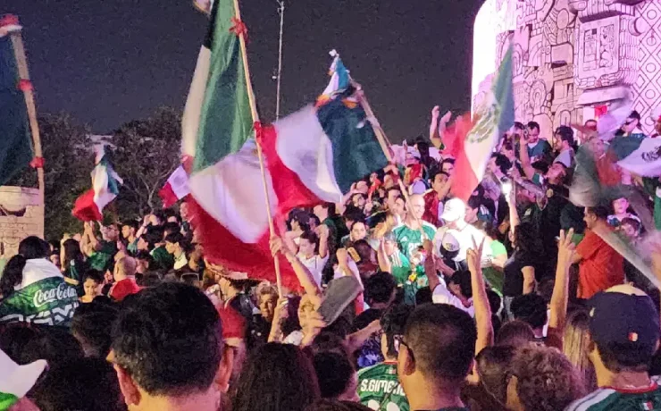 Más de 12 mil personas vibraron con el triunfo de México ante Corea del Sur en Yucatán