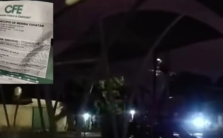 Parque de San Antonio Xluch 3 sin luz vecinos exigen solución inmediata