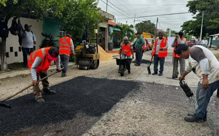 Rehabilitación de 38 calles mejora la infraestructura vial en Mérida