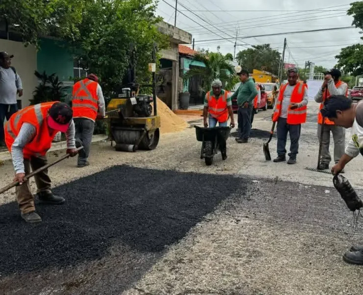 Rehabilitación de 38 calles mejora la infraestructura vial en Mérida