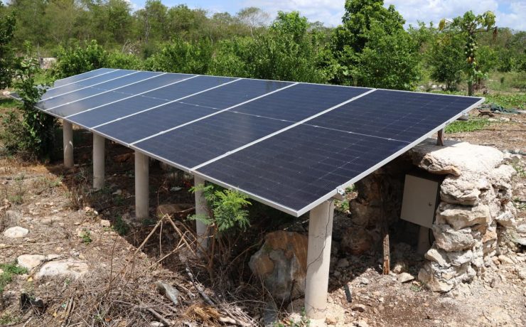 Sistema solar impulsa producción agrícola eficiente en Motul Yucatán