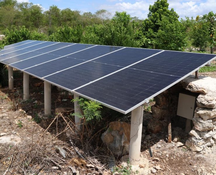 Sistema solar impulsa producción agrícola eficiente en Motul Yucatán