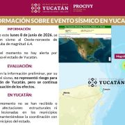 Sismo fuerte aguas del Mar Caribe frente a Cuba y se siente en Yucatán