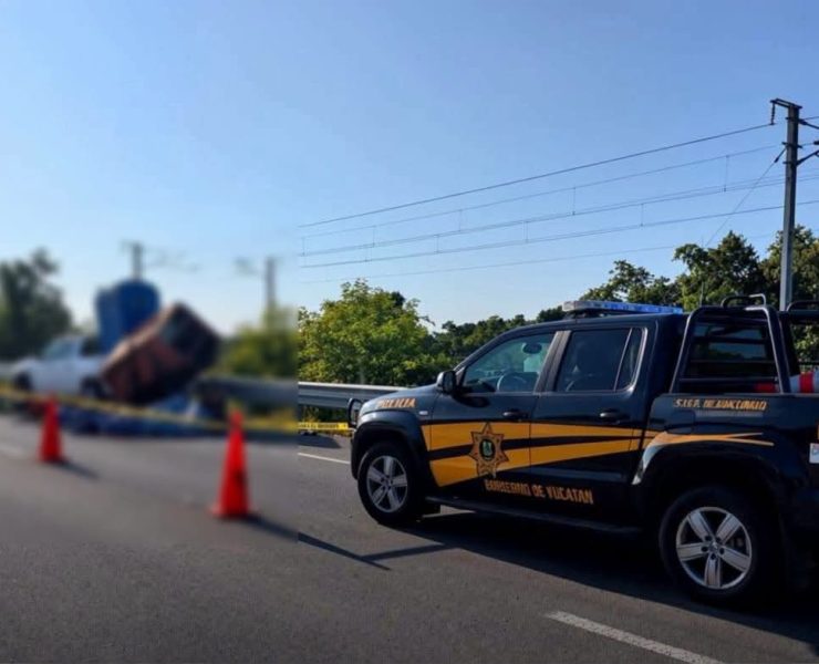Accidente carretera Mérida-Cancún: tragedia deja un muerto y tres heridos