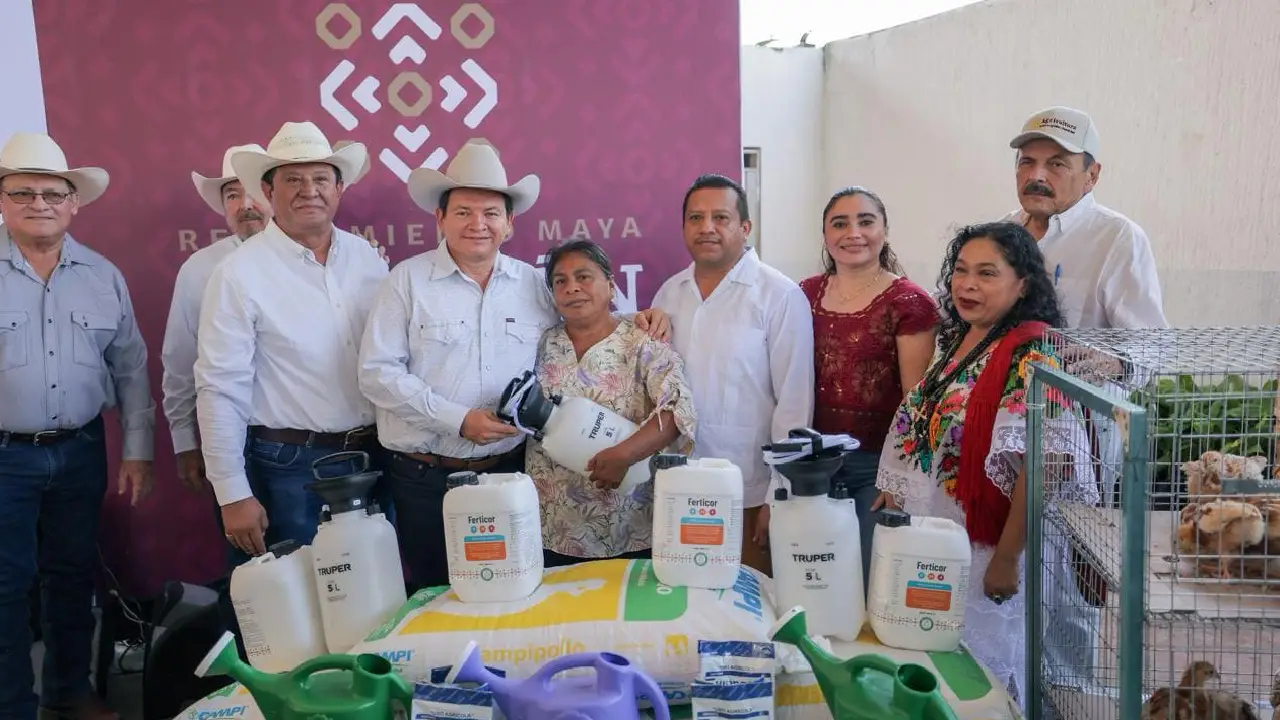 Beneficio de familias productoras fortalece la economía rural