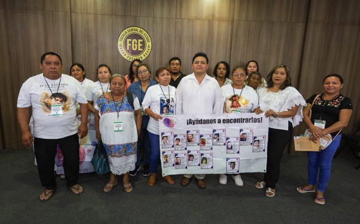 Fiscal de Yucatán fortalece coordinación con madres buscadoras mediante diálogo permanente