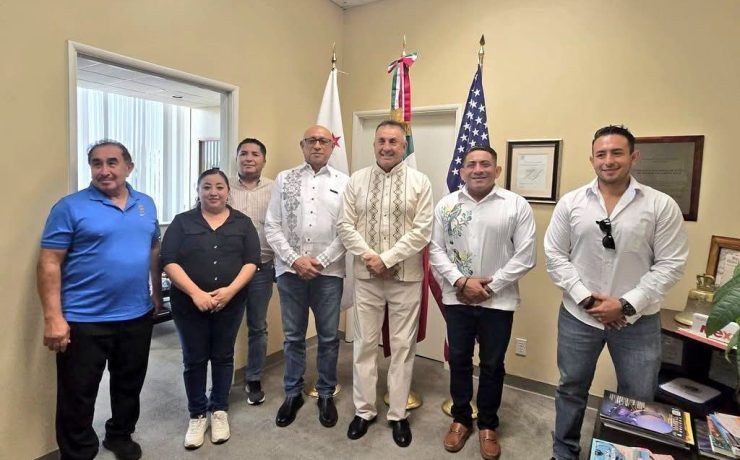 Gobierno fortalece vínculos con yucatecos migrantes en California mediante encuentros oficiales