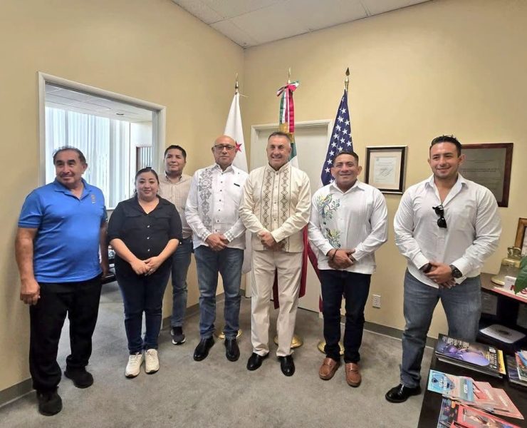 Gobierno fortalece vínculos con yucatecos migrantes en California mediante encuentros oficiales