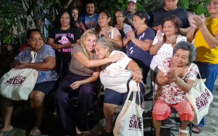 Jessica Saidén fortalece la prevención del delito con información y cercanía ciudadana
