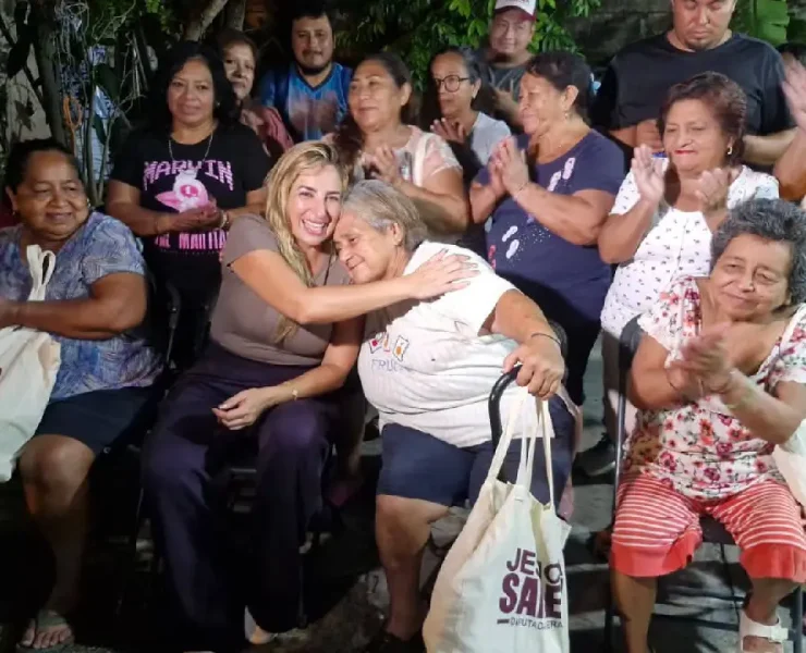 Jessica Saidén fortalece la prevención del delito con información y cercanía ciudadana