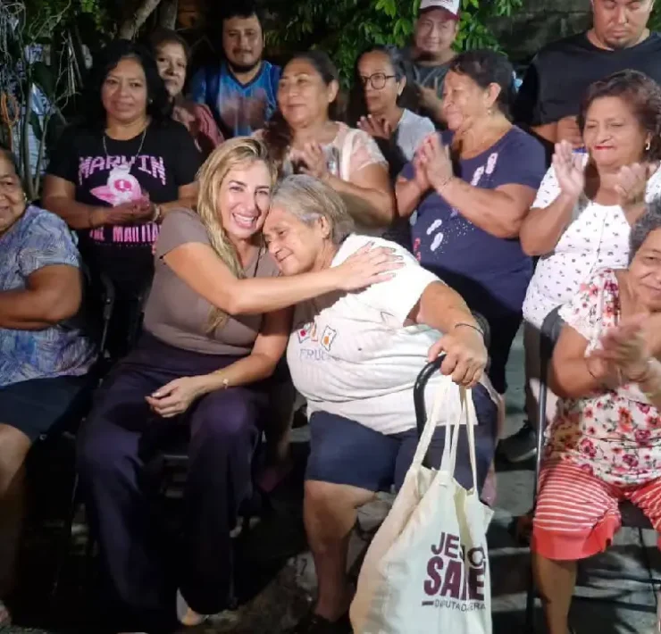 Jessica Saidén fortalece la prevención del delito con información y cercanía ciudadana