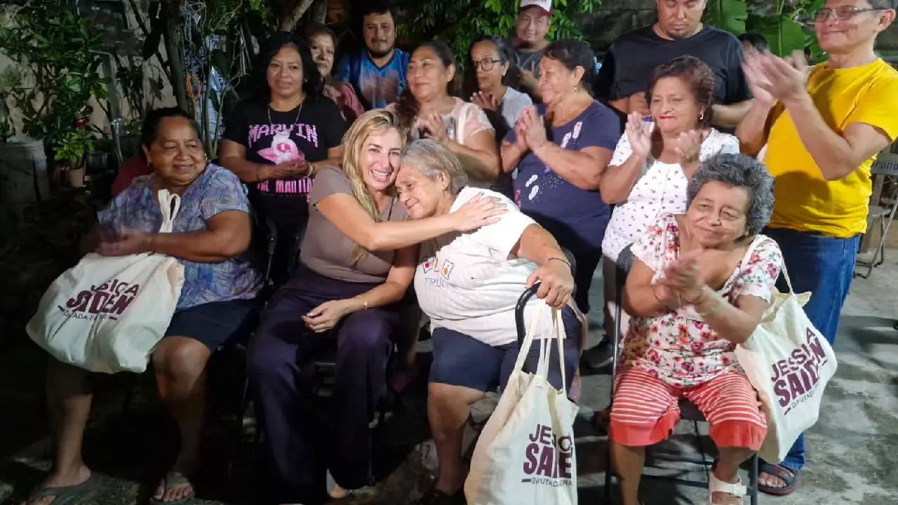 Jessica Saidén fortalece la prevención del delito con información y cercanía ciudadana