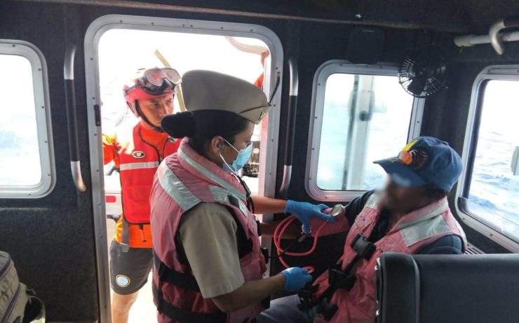 Marina rescata pescador herido en altamar tras emergencia durante labores pesqueras