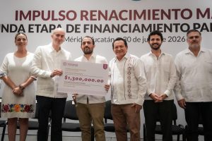 El gobernador Joaquín Díaz Mena presentó la segunda etapa del programa Impulso Renacimiento Maya, con una nueva bolsa superior a 200 millones de pesos para fortalecer a las MiPyMEs y generar más empleos en Yucatán.