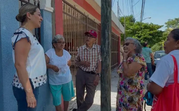 Naomi Peniche exige que se respete la voz del pueblo en Mérida