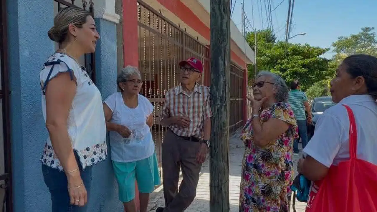 Naomi Peniche exige que se respete la voz del pueblo en Mérida