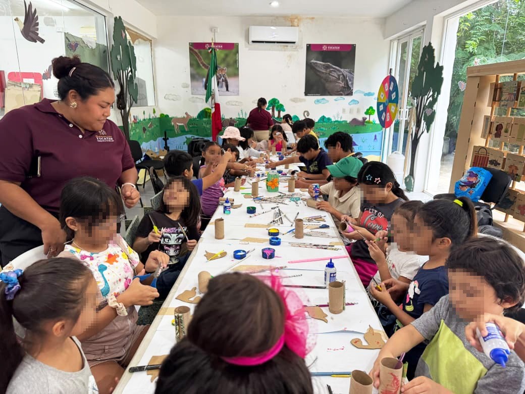 Niñas y niños transforman sus vacaciones con experiencia ambiental en Yu’um Tsil