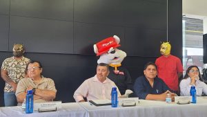 Luchadores listos para encender el Poliforum Zamná en la PYV Manía XXIII, donde la afición vivirá un gran cartel de lucha libre en Yucatán con emociones al máximo.